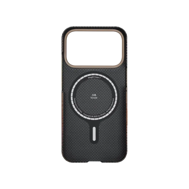 Pitaka Edge MagSafe Etui iPhone 17 Pro Sunset - 5541817
