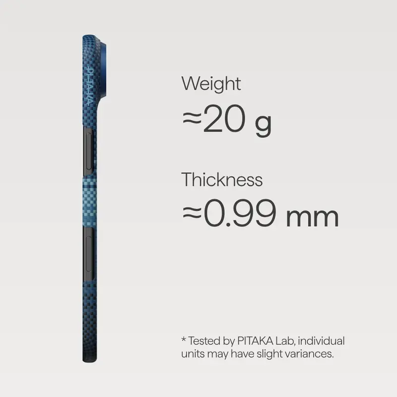 Pitaka Edge MagSafe Etui iPhone Air Moonrise - 5541820