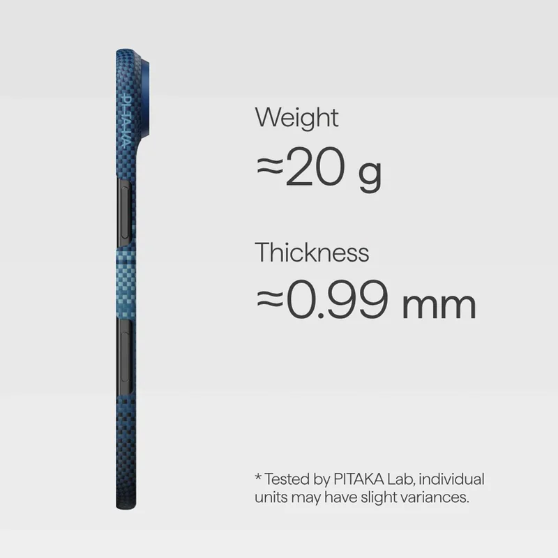 Pitaka Edge MagSafe Etui iPhone 17 Pro Max Moonrise - 5541822