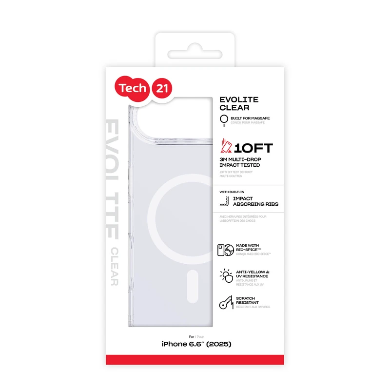 Tech21 Evo Lite MagSafe Apple iPhone Air Clear - 5960719