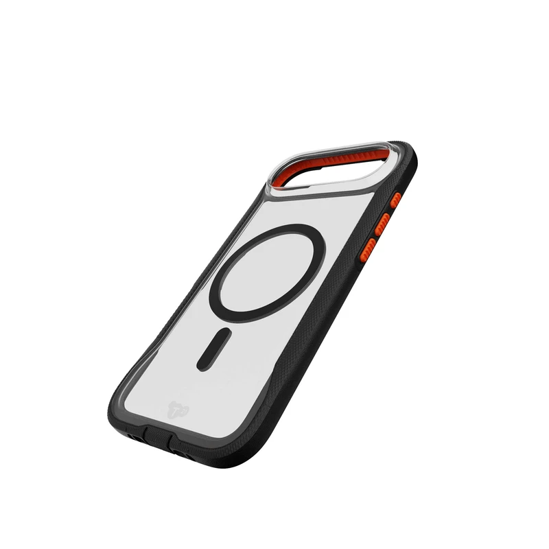Tech21 Evo Pro MagSafe m. håndsnor Apple iPhone Air Clear/Sort - 5960721