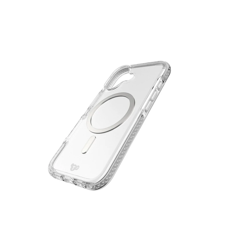 Tech21 Evo Crystal MagSafe Apple iPhone 17 Klar/Sølv - 5960795