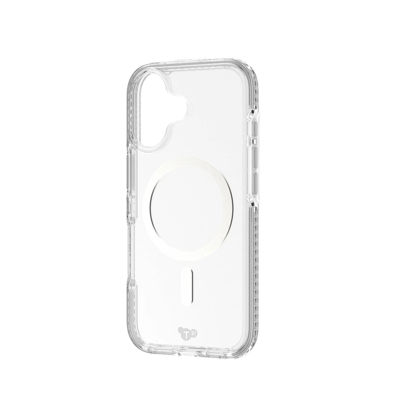 Tech21 Evo Crystal MagSafe Apple iPhone 17 Klar/Sølv - 5960795