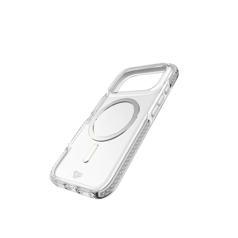 Tech21 Evo Crystal MagSafe Apple iPhone 17 Pro Klar/Sølv - 5960810