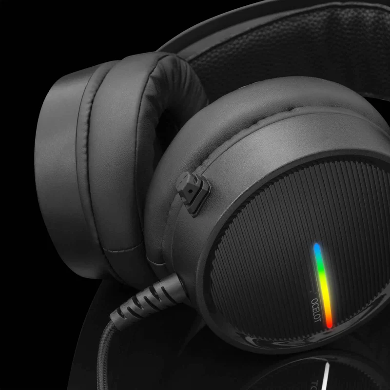 White Shark OCELOT On-Ear Gaming Headset Sort - 7326645