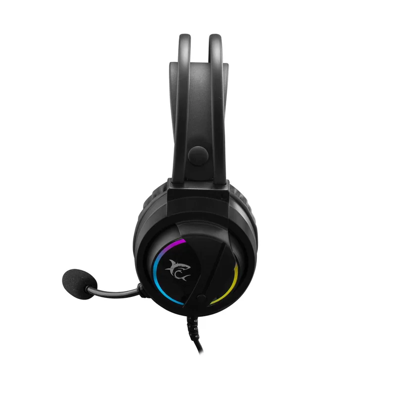 White Shark WOLF On-Ear Gaming Headset Sort - 7326739