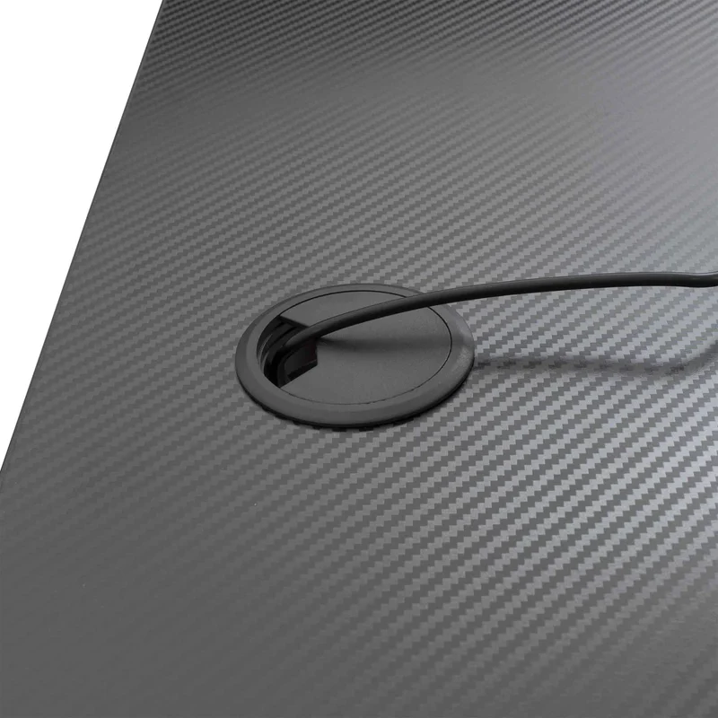 White Shark FIRE SHADOW Spillebord 120x60x75cm Sort/Rød - 7326764