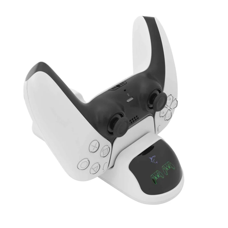 White Shark TAKEDOWIN PS5 Controller Ladestander, Hvid - 7326944