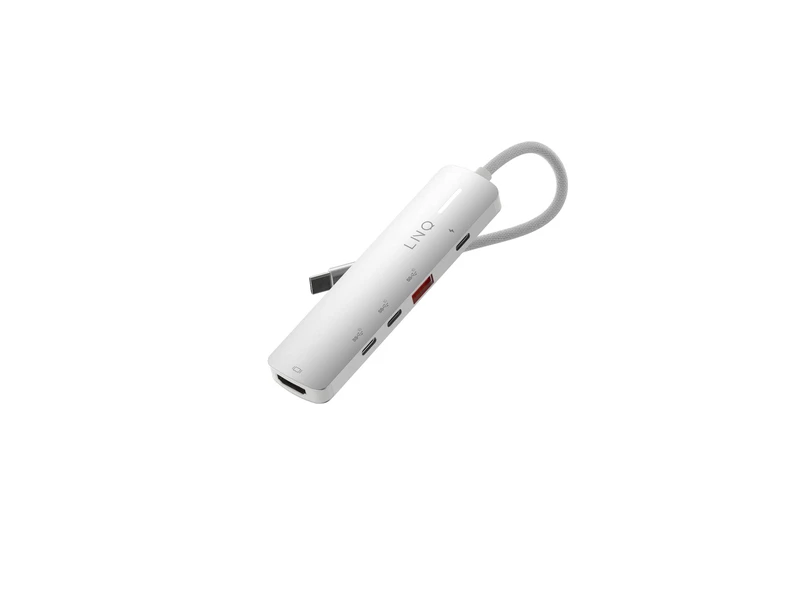 Linq 5in1 PRO 140W USB-C Multiport Hub Space Grey - 7462270