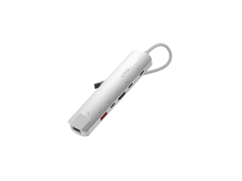Linq 6in1 PRO 140W USB-C Multiport Hub Space Grey - 7462271