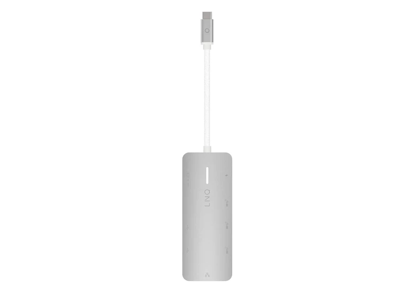 Linq 8in1 8K PRO 140W USB-C Multiport Hub Space Grey - 7462273