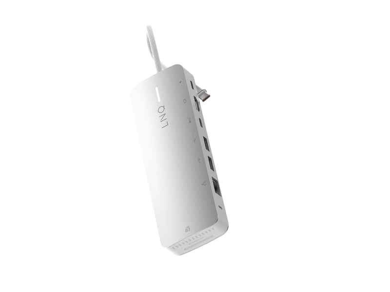 Linq 9in1 PRO SSD 140W USB-C Multiport Hub Space Grey - 7462274