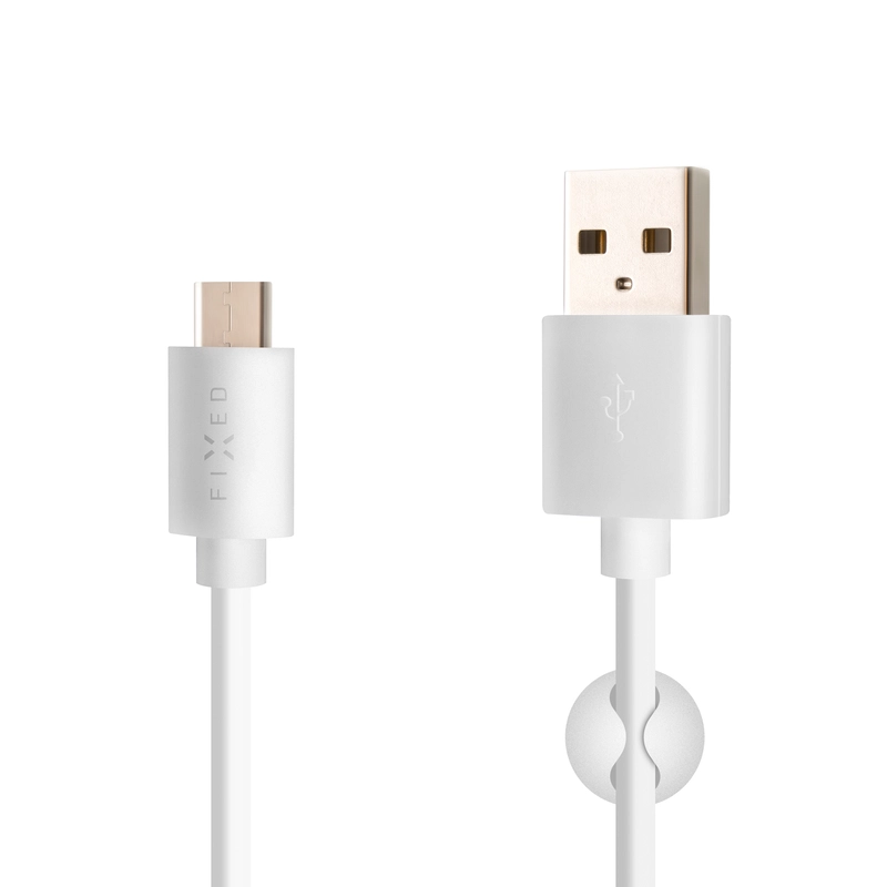 FIXED USB-A til USB-C kabel 2m Hvid - 8008550