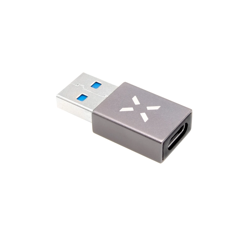 FIXED LINK USB-A Han til USB-C Hun adapter Grå - 8011750