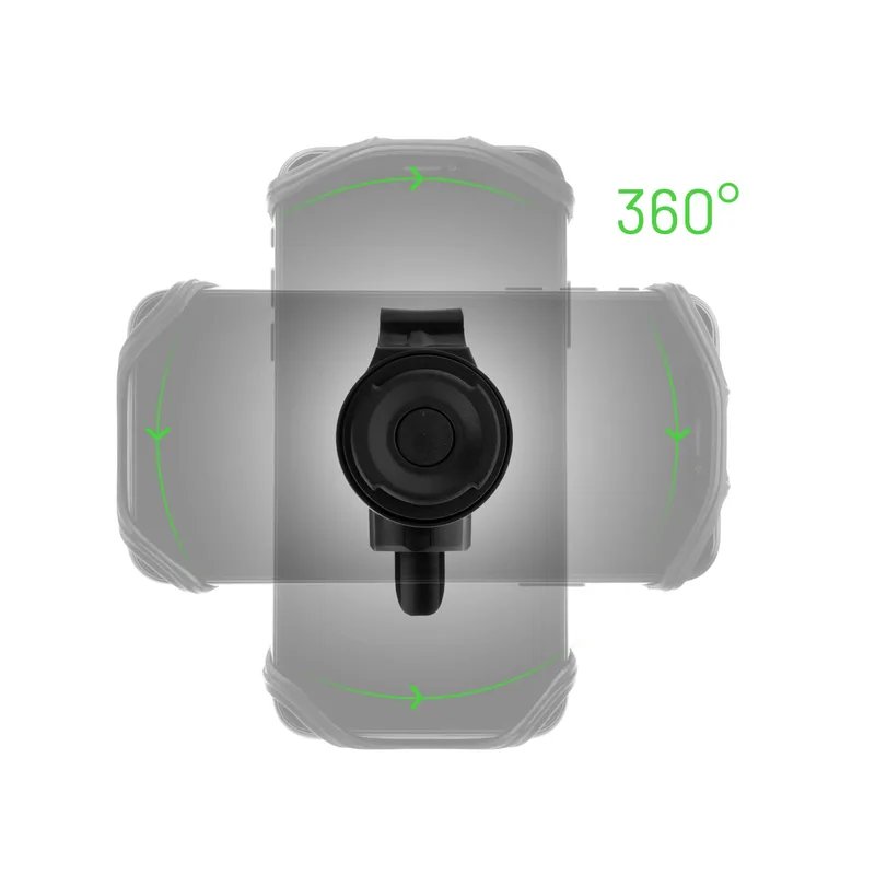 FIXED Bikee 2 Aftagelig Telefonholder til Cykel Sort - 8012335