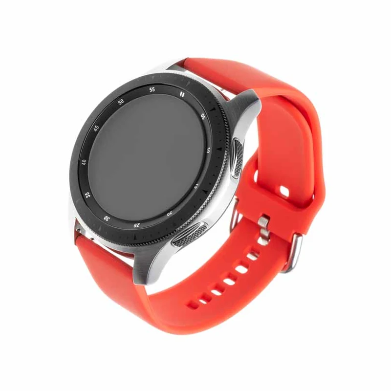 FIXED Silikone rem til Smartwatch Universal 22 mm Rød - 8012692