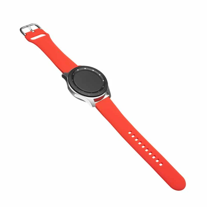 FIXED Silikone rem til Smartwatch Universal 22 mm Rød - 8012692