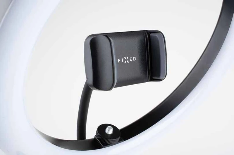 FIXED LED Ring Desktop Tripod Telefonholder Sort - 8012895