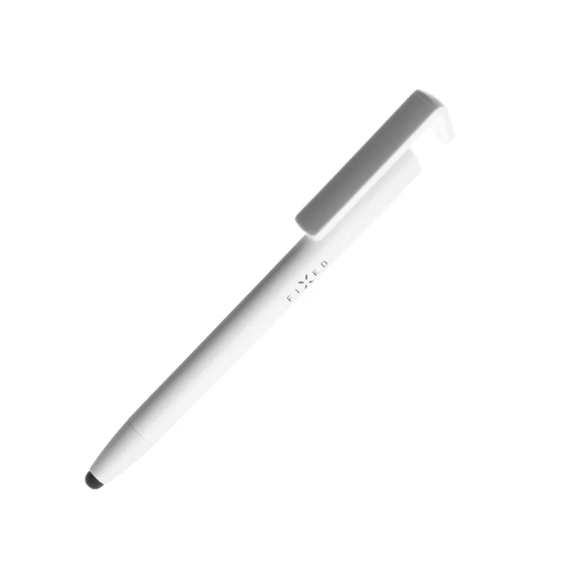 FIXED 3in1 Stylus Pen-Classic med Stativ funktion Hvid - 8012926