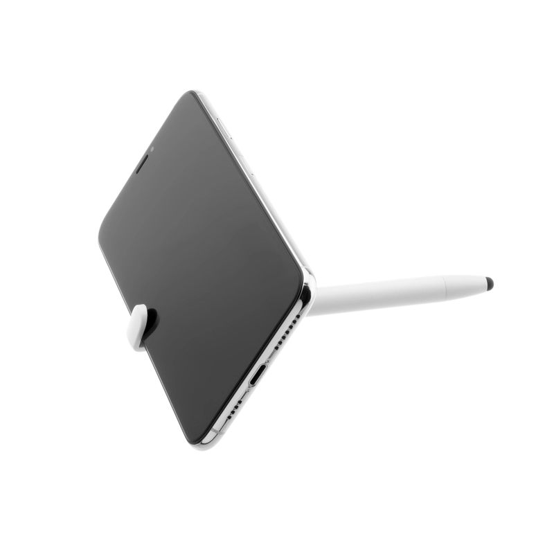 FIXED 3in1 Stylus Pen-Classic med Stativ funktion Hvid - 8012926