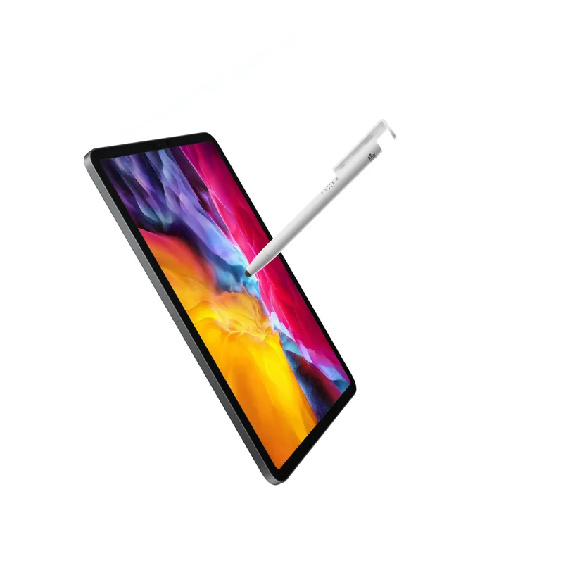 FIXED 3in1 Stylus Pen-Classic med Stativ funktion Hvid - 8012926