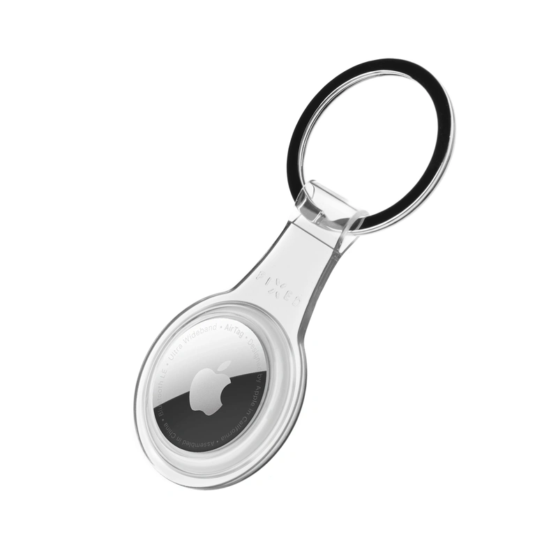FIXED PURE beskyttende TPU-etui til Apple AirTag Clear - 8013057