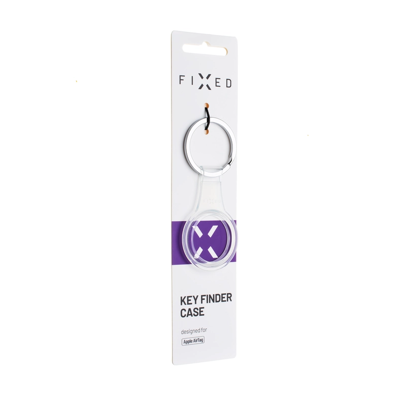 FIXED PURE beskyttende TPU-etui til Apple AirTag Clear - 8013057