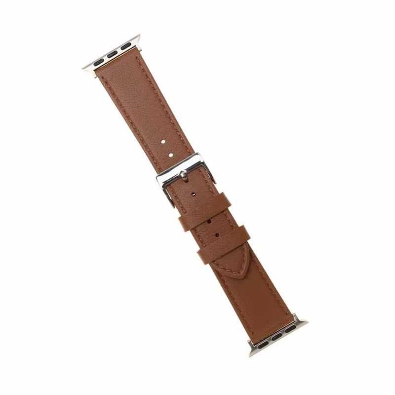 FIXED Ægte læderrem til Apple Watch 42/44/45/49mm Brun - 8013197