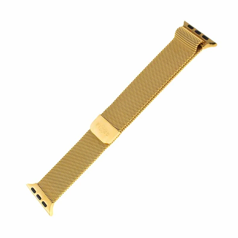 FIXED Mesh metal rem til Apple Watch 42/44/45/49mm Guld - 8013334