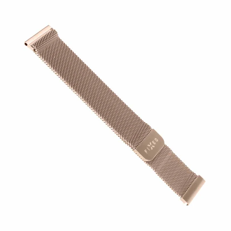 FIXED Mesh metal rem til Smartwatch Univ. 20mm Rose Guld - 8013338