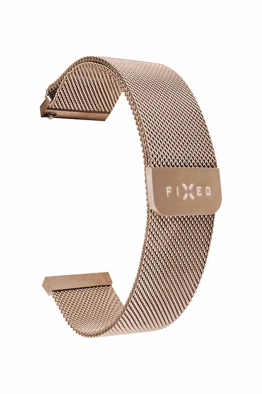 FIXED Mesh metal rem til Smartwatch Univ. 20mm Rose Guld - 8013338
