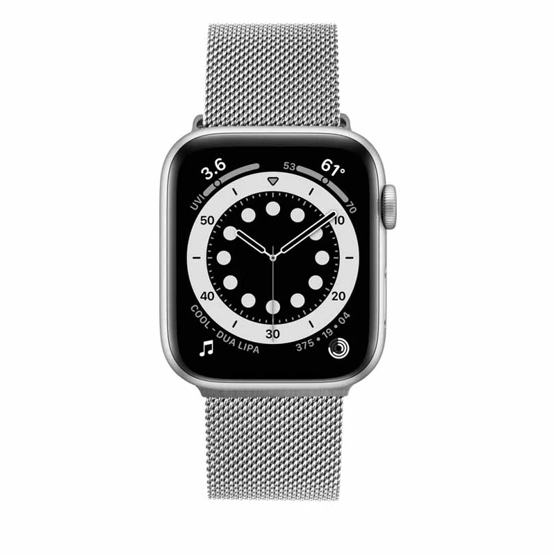FIXED Mesh metal rem til Apple Watch 38/40/41mm Sølv - 8013344