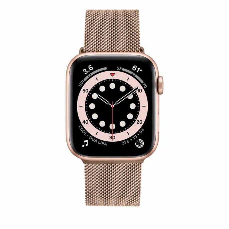 FIXED Mesh metal rem til Apple Watch 38/40/41mm RoseGuld - 8013347