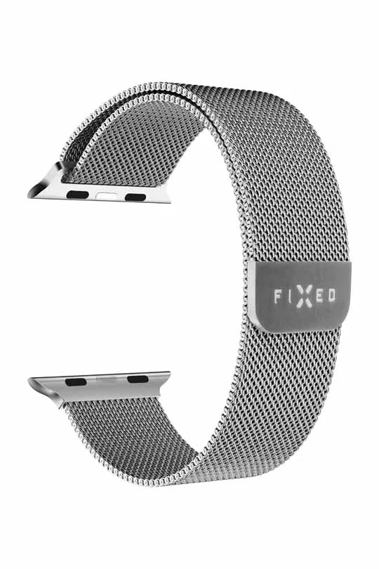 FIXED Mesh metal rem til Apple Watch 42/44/45/49mm Sølv. - 8013353