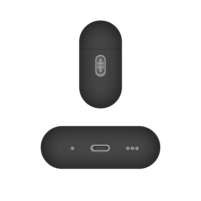 FIXED Silky Silicone case til Apple AirPods Pro 2 Sort - 8014666