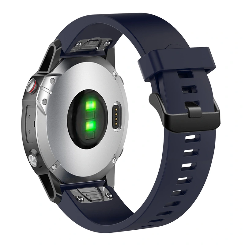 FIXED Silikone rem til Garmin QuickFit 20 mm Mørkeblå - 8014966