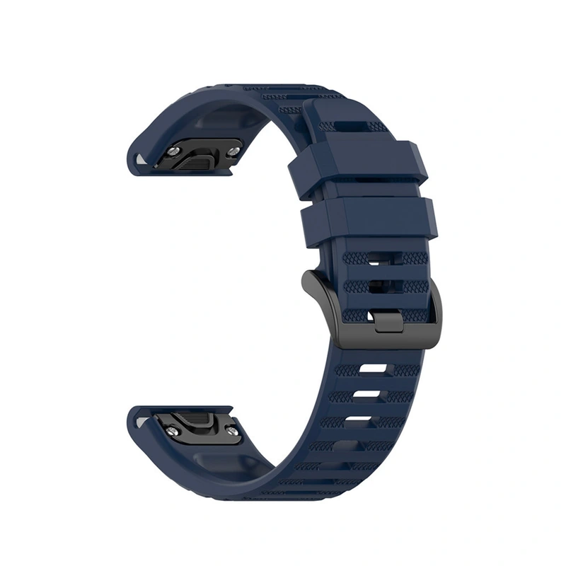 FIXED Silikone rem til Garmin QuickFit 22 mm Mørkeblå - 8014969