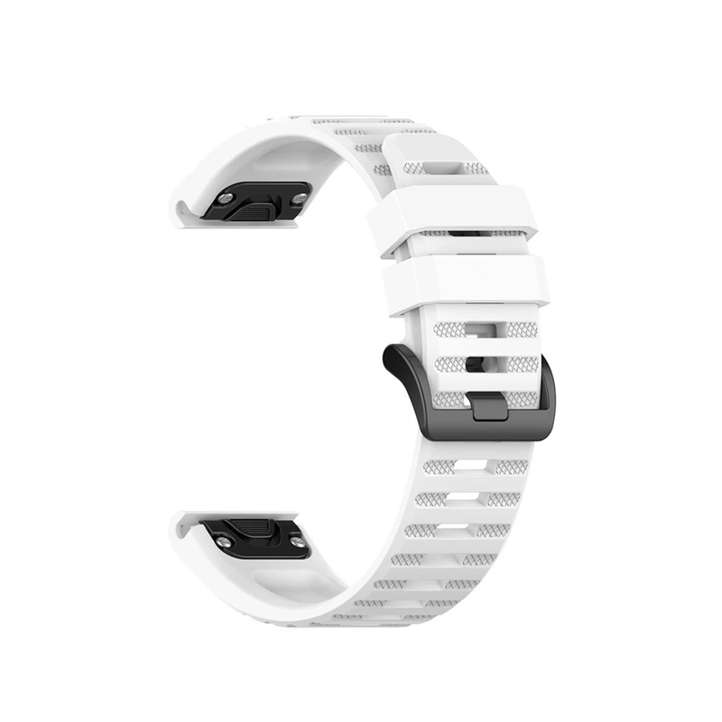 FIXED Silikone rem til Garmin QuickFit 22 mm Hvid - 8014970