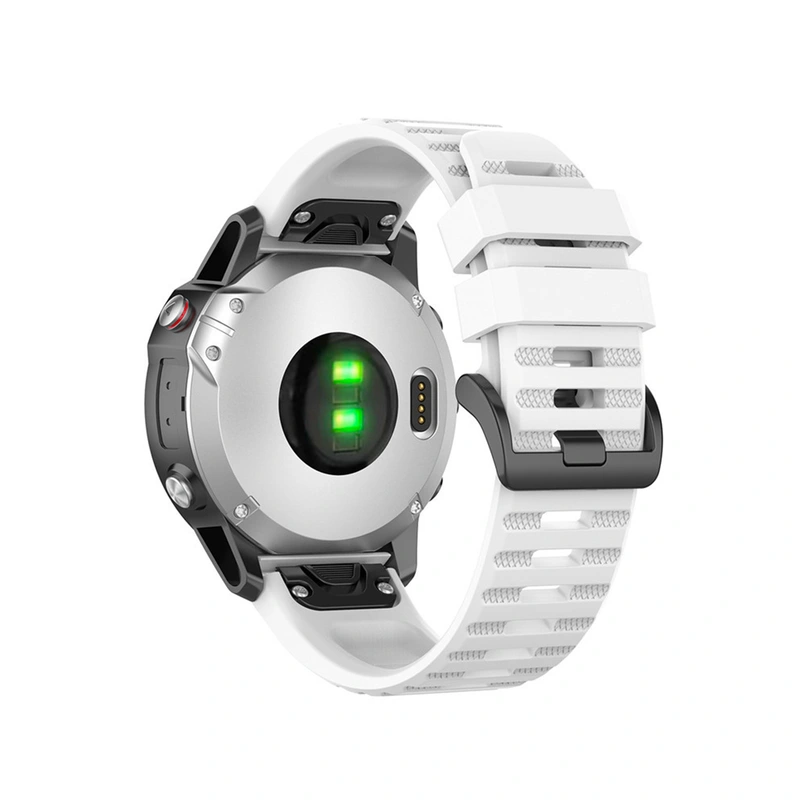 FIXED Silikone rem til Garmin QuickFit 22 mm Hvid - 8014970