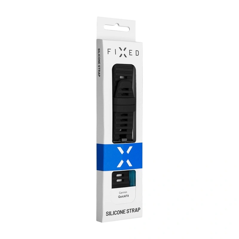 FIXED Silikone rem til Garmin QuickFit 22 mm Hvid - 8014970