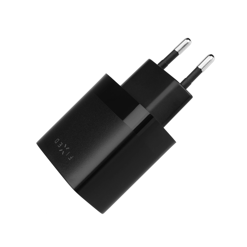 FIXED Hjemmeoplader 2xUSB-A 17W Sort - 8014995