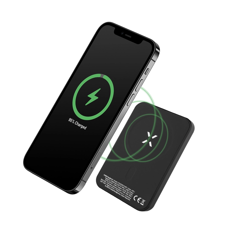 FIXED MagZen Trådløs PD 20W Power Bank 6.000 mAh Sort - 8015170
