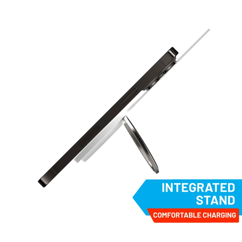 FIXED MagPad 15W Trådløs oplader/stativ funktion Hvid - 8015726