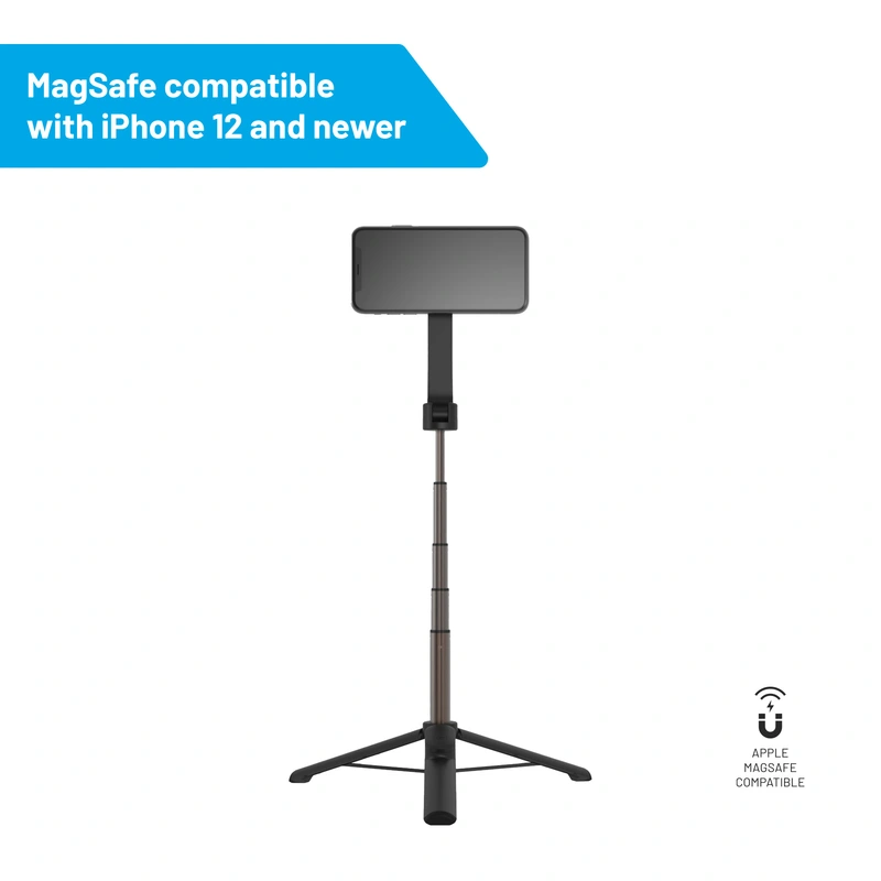 FIXED MagSnap Selfie Stick med stativfunktion Sort - 8015765