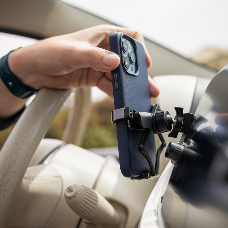 FIXED Gravity 2 Telefonholder til ventilationsgal. Sort - 8016042