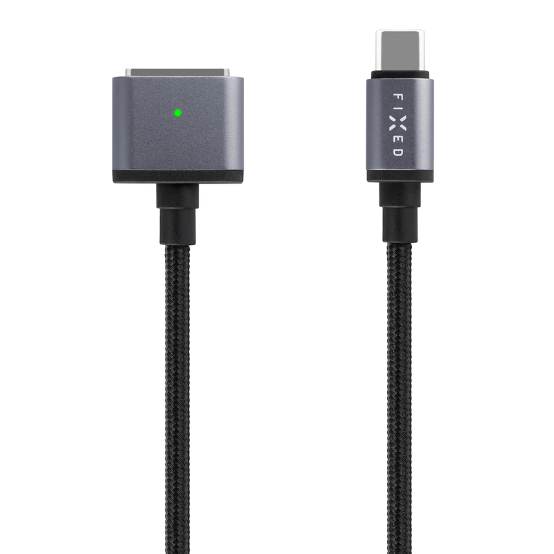 FIXED MacBook MagSafe 3 140W USB-C kabel 2m Sort - 8016104