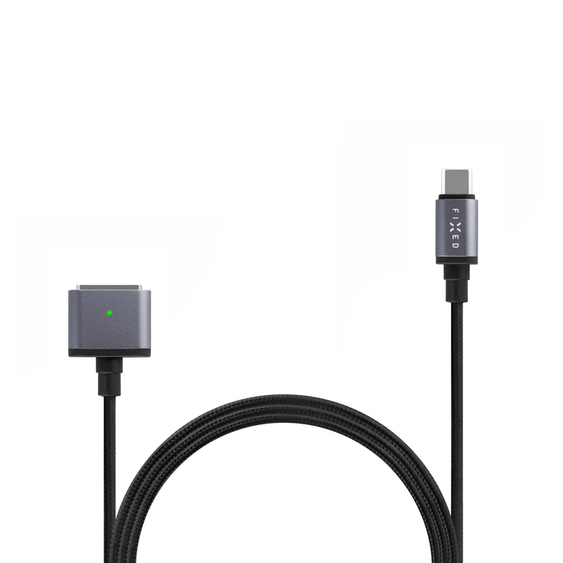 FIXED MacBook MagSafe 3 140W USB-C kabel 2m Sort - 8016104