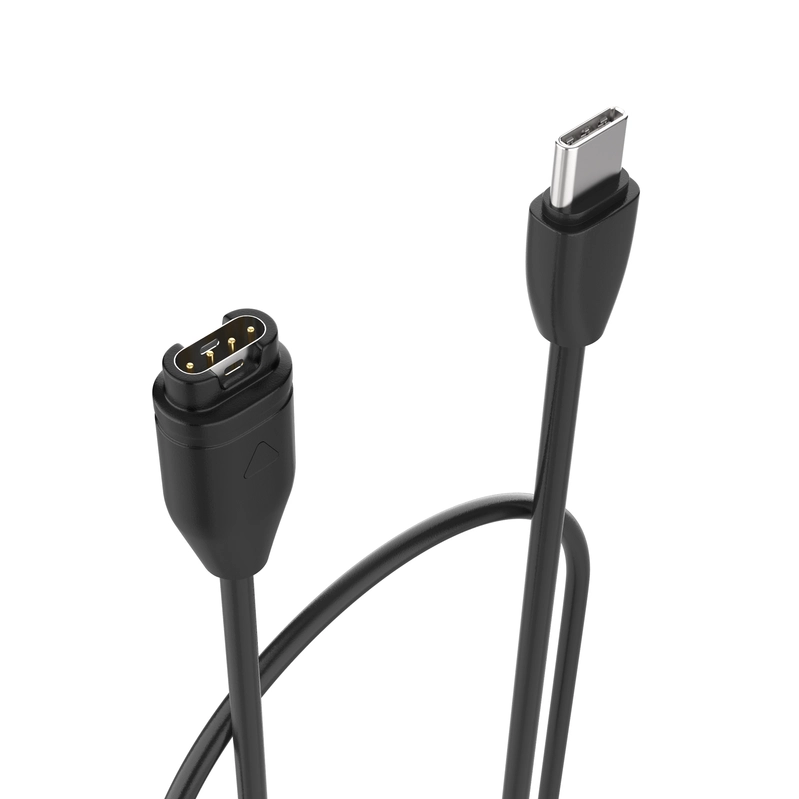 FIXED USB-C Ladekabel til Garmin Smartwatch 1m Sort - 8016121