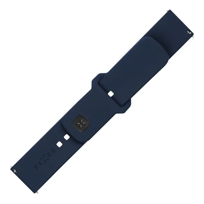 FIXED Silikone rem til Smartwatch Universal 20 mm Blå - 8016123