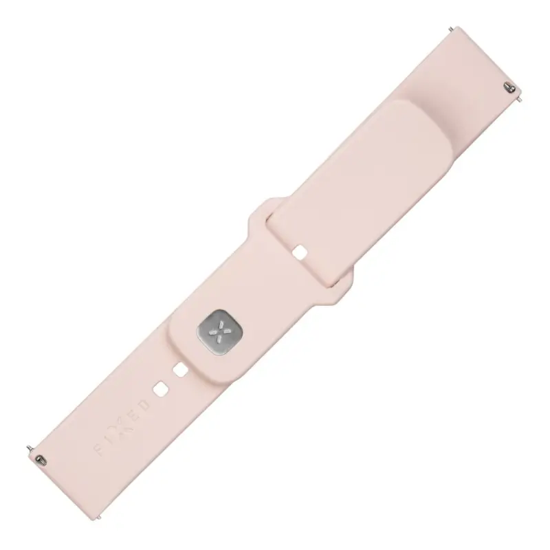 FIXED Silikone rem til Smartwatch Universal 20mm Lyserød - 8016125